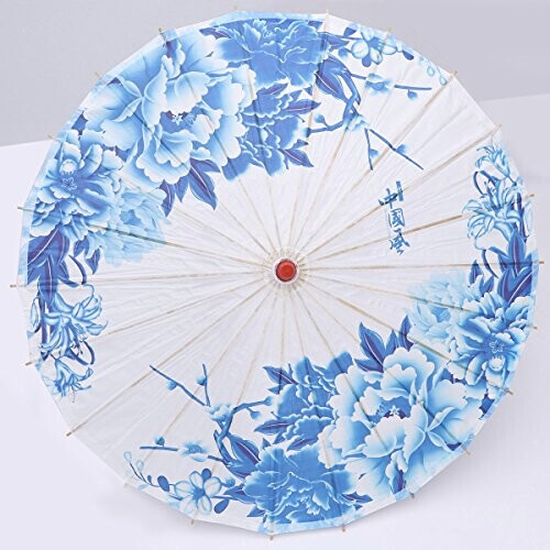 Parapluie Chinois bleu 58 cm variant 5 