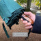 Parapluie vert foncé automatique 33 cm - miniature variant 3