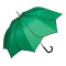 Parapluie vert couture noir automatique - miniature