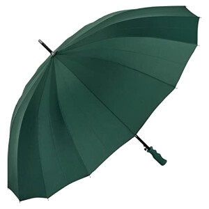 Parapluie vert automatique 120 cm