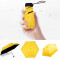 Parapluie jaune 16 cm - miniature