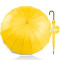 Parapluie jaune automatique 120 cm - miniature