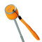 Parapluie orange 100 cm - miniature variant 4