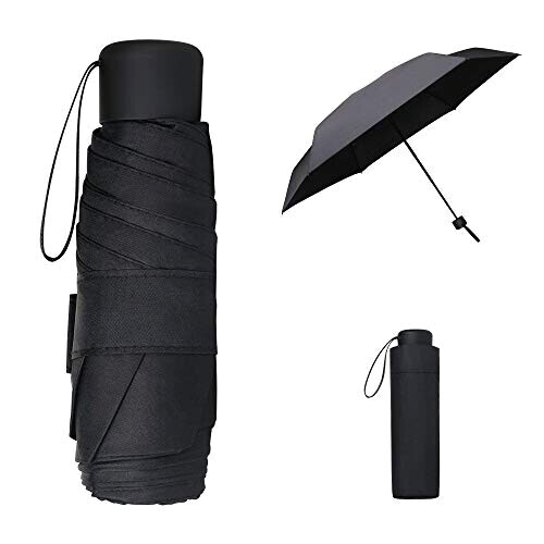 Parapluie noir 17 cm