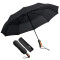 Parapluie noir automatique 116 cm - miniature