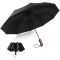 Parapluie noir automatique 116 cm - miniature variant 8