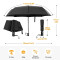 Parapluie noir 116 cm - miniature variant 5