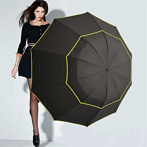 Parapluie noir le automatique 140 cm variant 7 