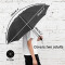 Parapluie noir automatique 105 cm - miniature variant 6