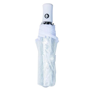 Parapluie Transparent blanc automatique