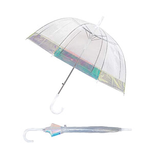 Parapluie Transparent automatique 100 cm