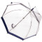 Parapluie Transparent bleu 64 cm - miniature variant 1